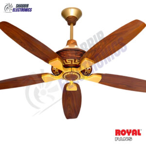 Royal Fan 30 Watts Inverter Ceiling Fan Monarch 5 blades iTurbo - 380 RPM