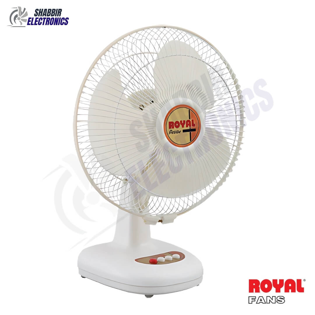 Royal Fan Table Fan – Portable & Durable Pure Copper – Sizes 12 & 14 Inches