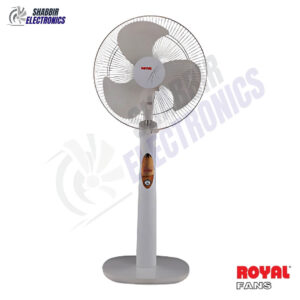 Royal Fan Unique TCP Plastic Stand Fan – Lightweight – 18 Inch with Metal Grill Blade