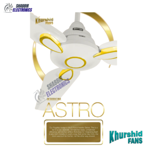Khursheed Fans 30 Watts Inverter ceiling fan - AC Inverter ASTRO model - 56 inches